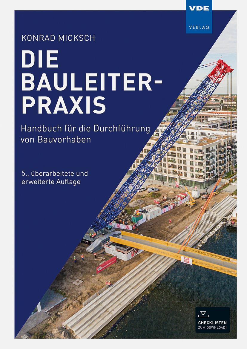 Bild: 9783800753284 | Die Bauleiterpraxis | Handbuch für die Durchführung von Bauvorhaben