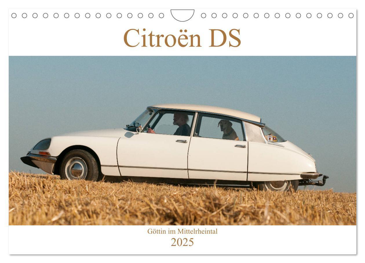 Cover: 9783435193615 | Citroën DS Göttin im Mittelrheintal (Wandkalender 2025 DIN A4...