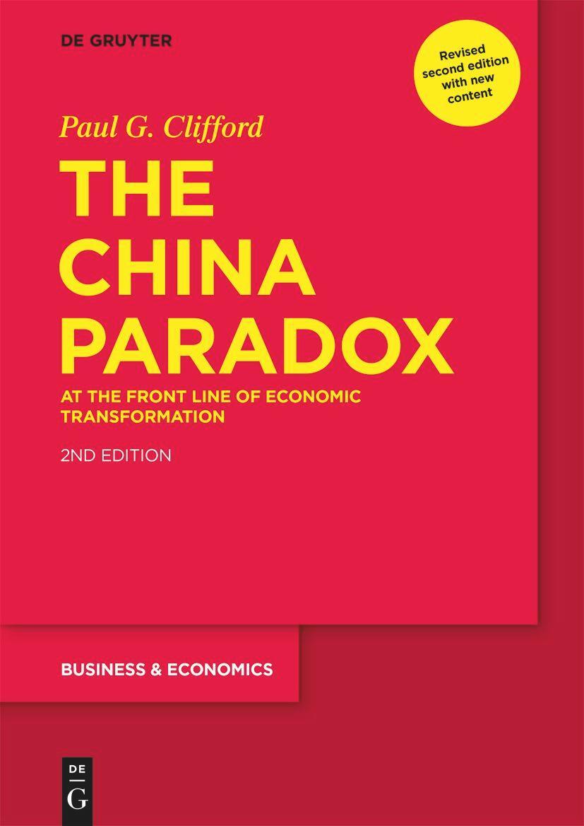 Cover: 9783110724172 | The China Paradox | At the Front Line of Economic Transformation | XX