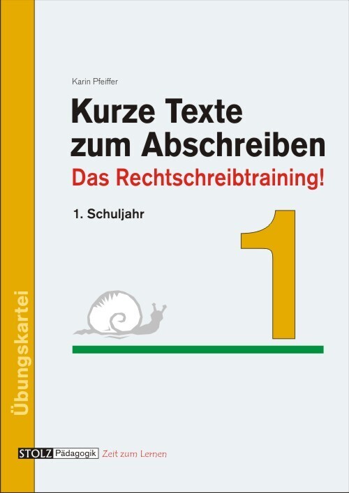 Cover: 9783897784314 | Kurze Texte zum Abschreiben | Karin Pfeiffer | Broschüre | 22 S.