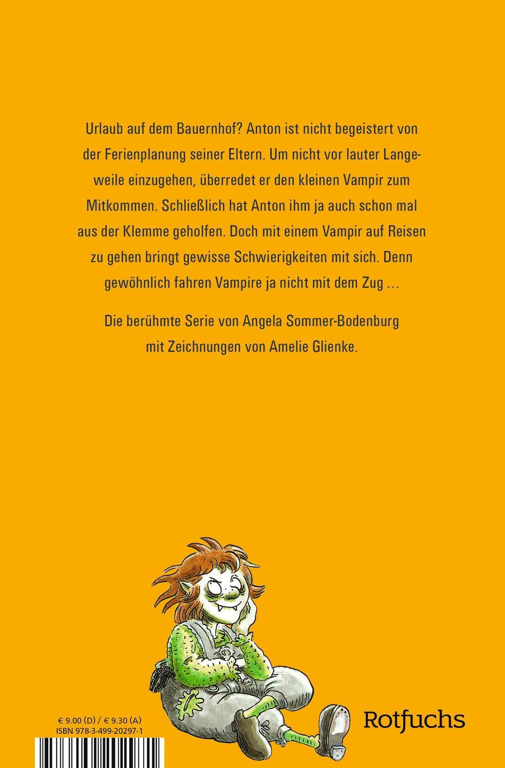 Rückseite: 9783733508074 | Der kleine Vampir verreist | Angela Sommer-Bodenburg | Taschenbuch