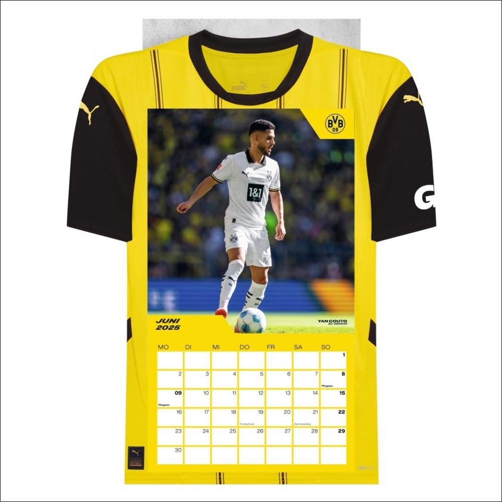 Bild: 9783756405442 | BVB Trikotkalender 2025 | Kalender | Spiralbindung | 14 S. | Deutsch