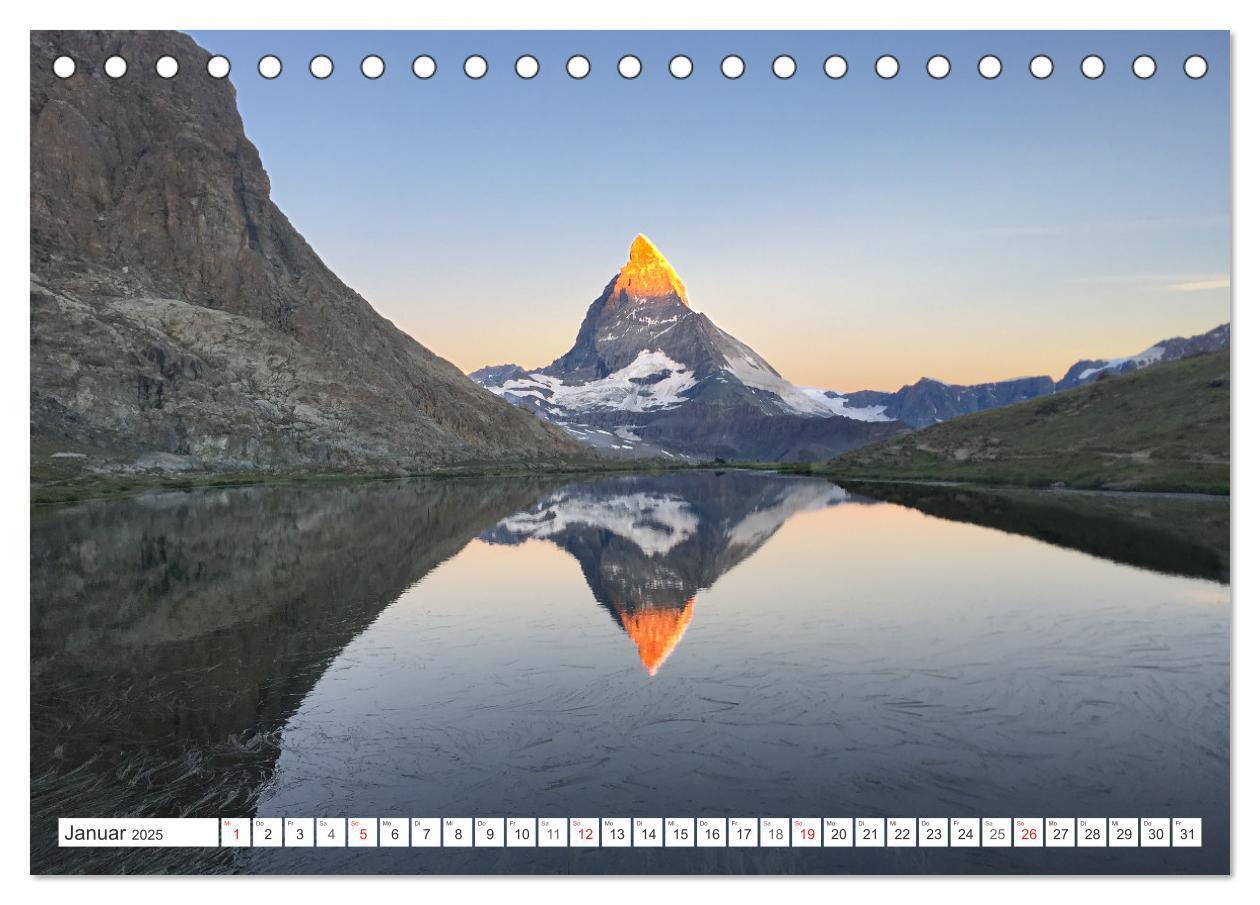 Bild: 9783435543953 | Matterhorn - Berg der Berge (Tischkalender 2025 DIN A5 quer),...