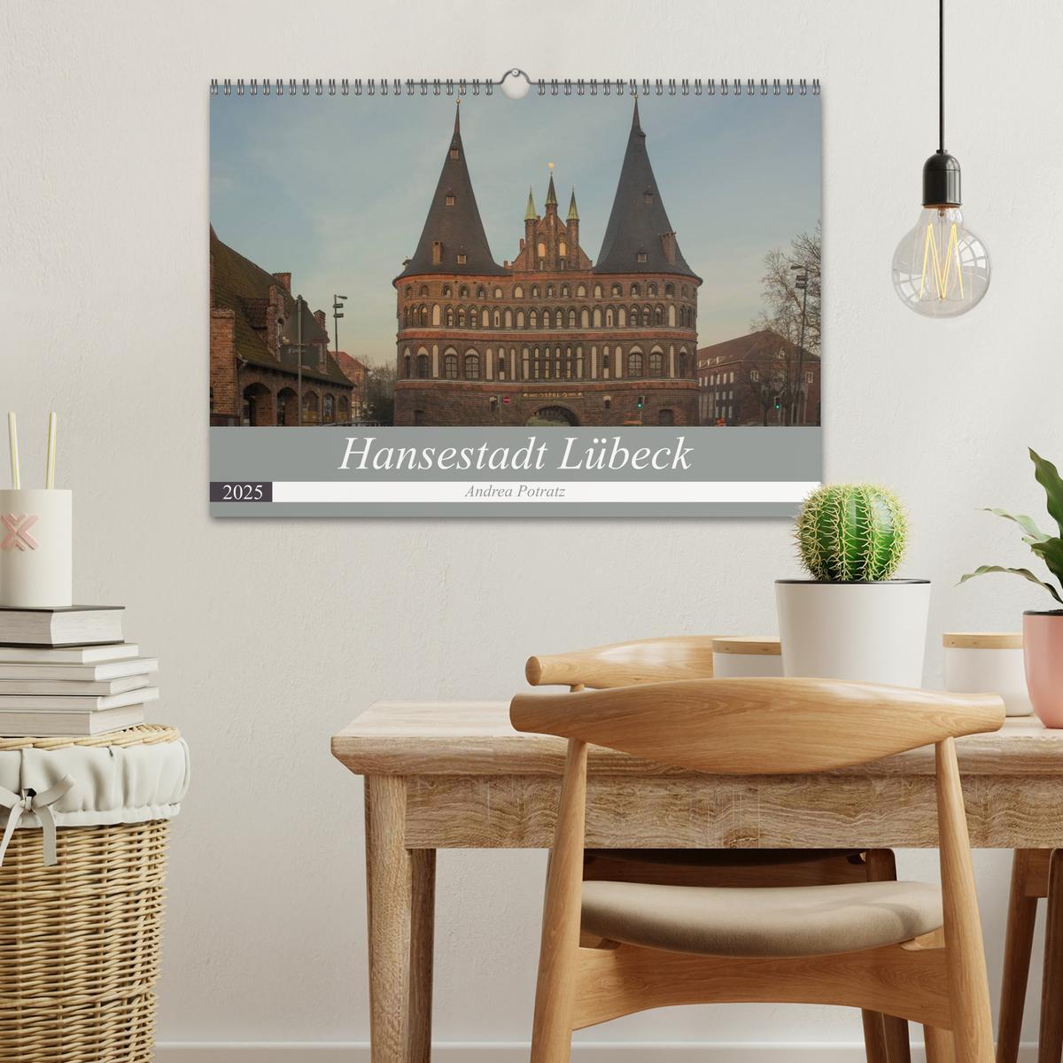 Bild: 9783435682911 | Hansestadt Lübeck (Wandkalender 2025 DIN A3 quer), CALVENDO...