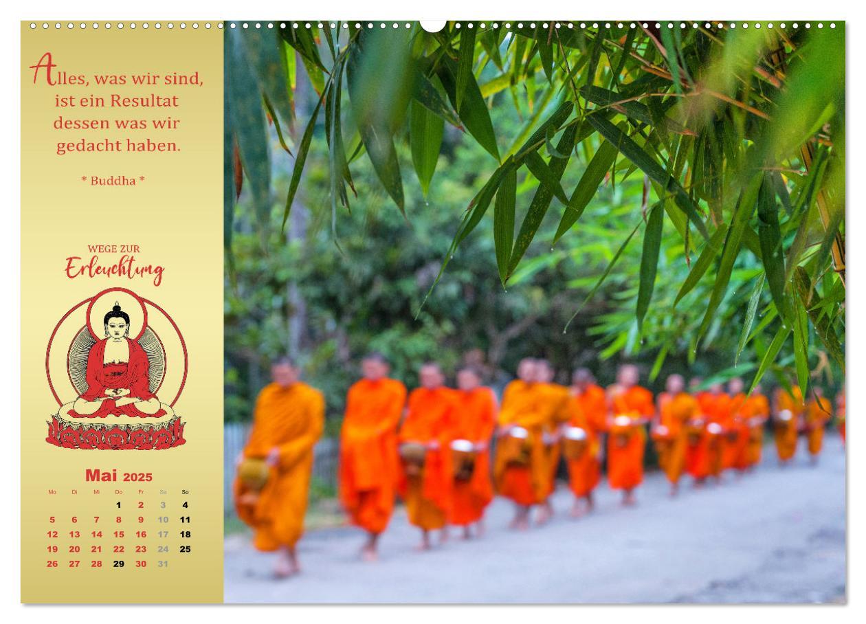 Bild: 9783383907463 | Buddhistische Weisheiten - Wege zur Erleuchtung (Wandkalender 2025...