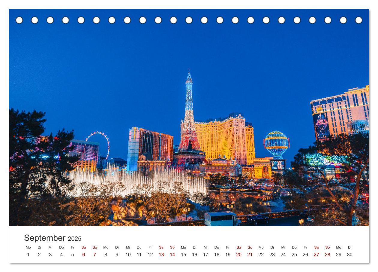 Bild: 9783383917431 | Las Vegas - Die Hauptstadt der Unterhaltung. (Tischkalender 2025...