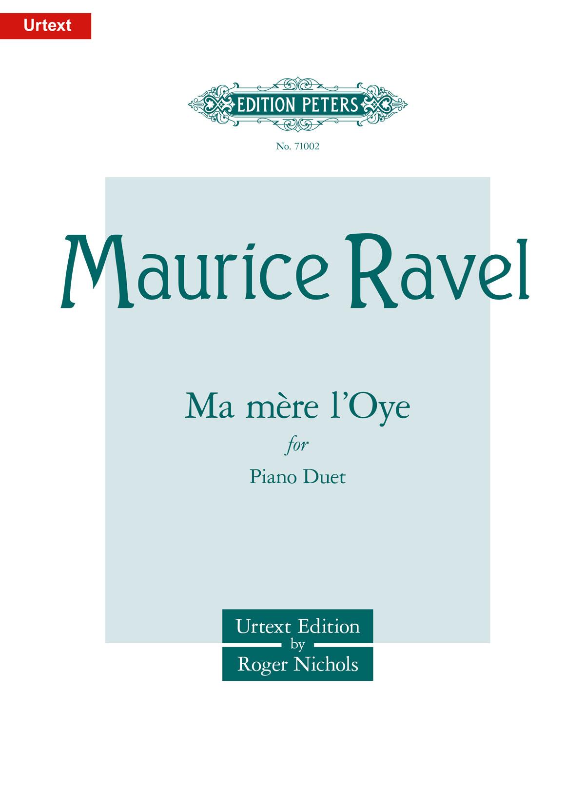 Cover: 9790577086675 | Ma Mère l'Oye for Piano Duet | 5 Pièces Enfantines, Urtext | Ravel