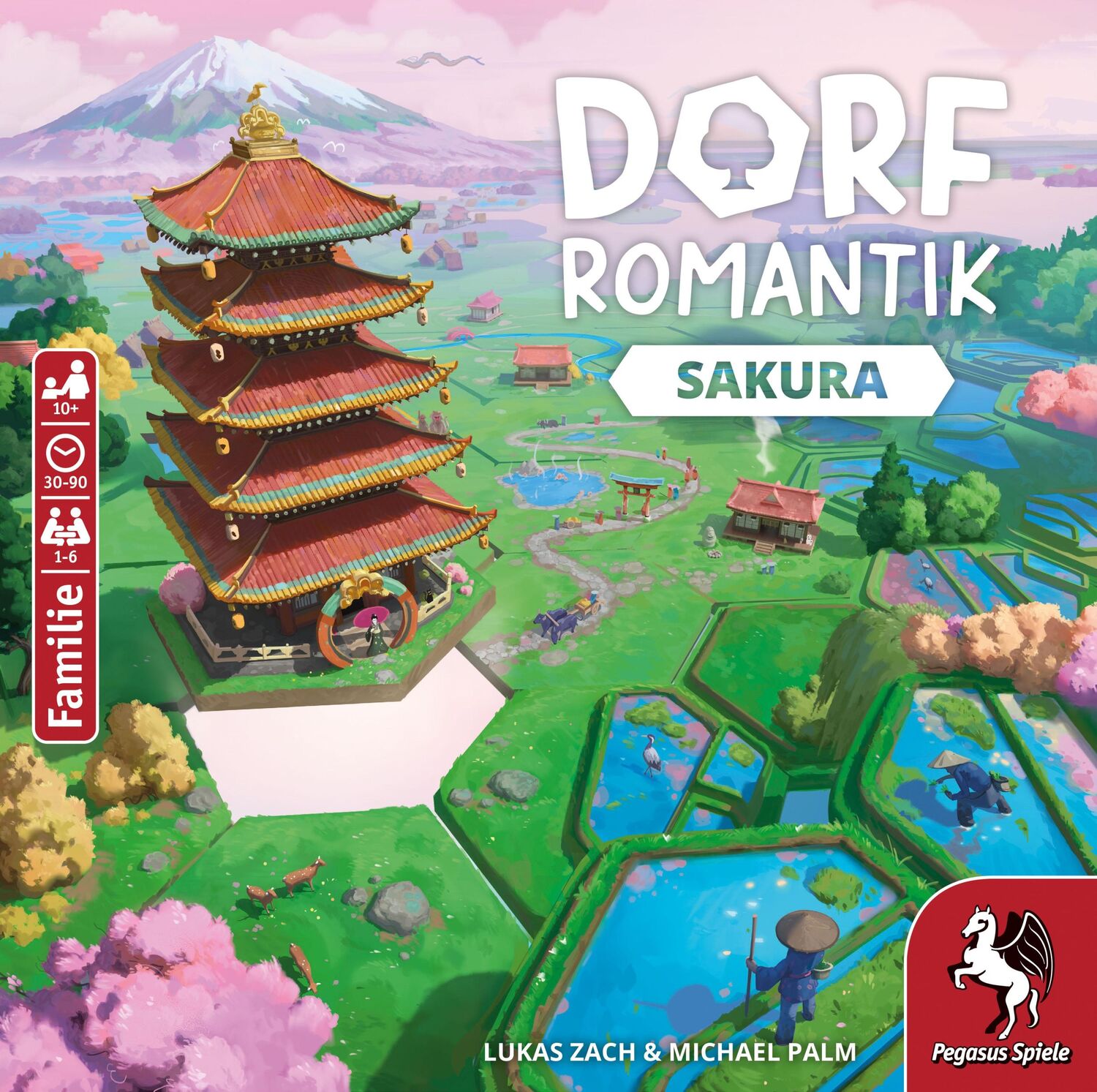 Bild: 4250231740411 | Dorfromantik - Sakura | Spiel | 51243G | Deutsch | 2024 | Pegasus