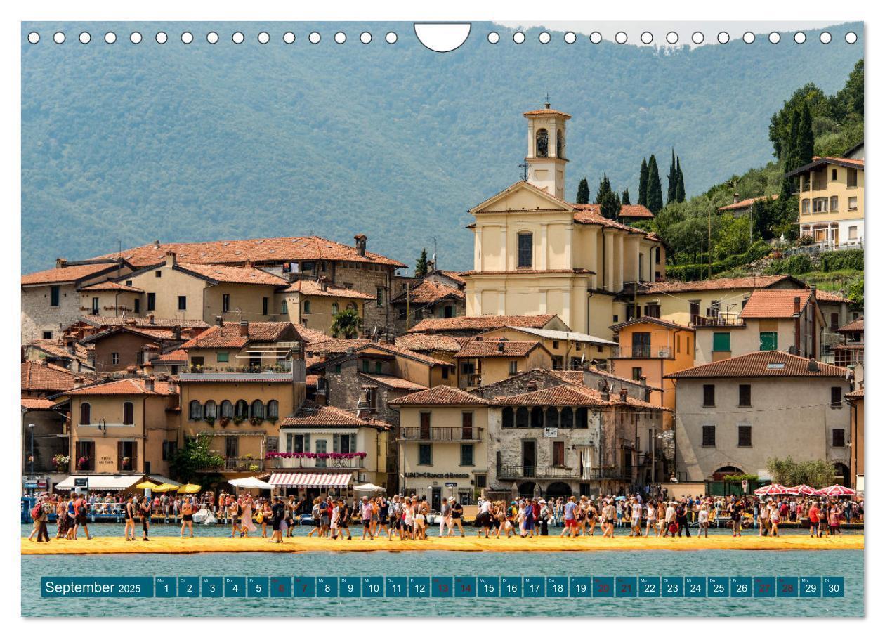 Bild: 9783435049264 | Iseo-See (Wandkalender 2025 DIN A4 quer), CALVENDO Monatskalender