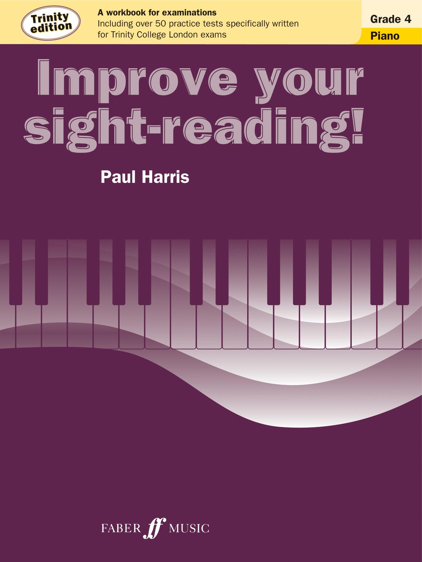 Cover: 9780571537549 | Improve Your Sight-Reading! Trinity Piano, Grade 4 | Paul Harris