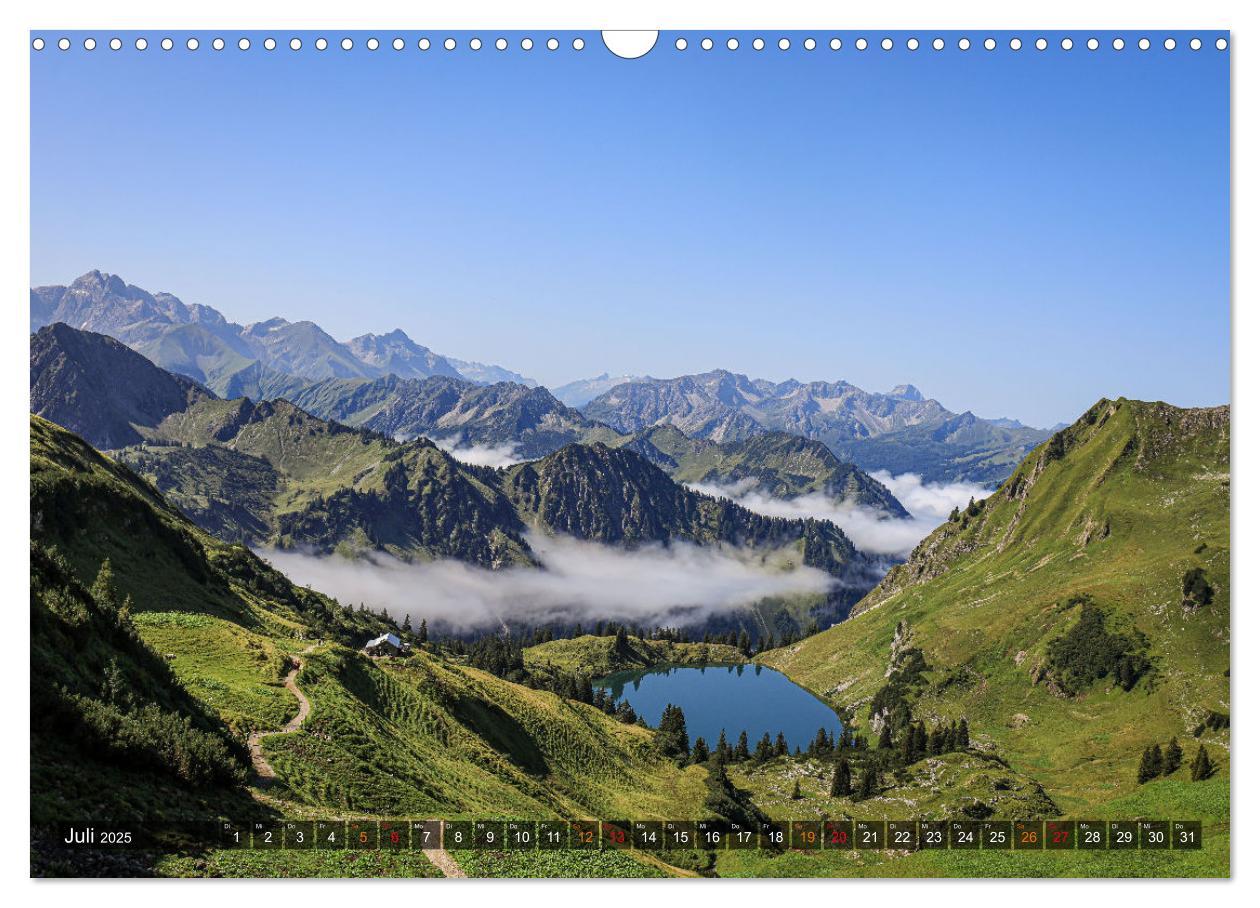 Bild: 9783457236161 | Naturparadies Allgäu - Von Oberstdorf bis Füssen (Wandkalender 2025...