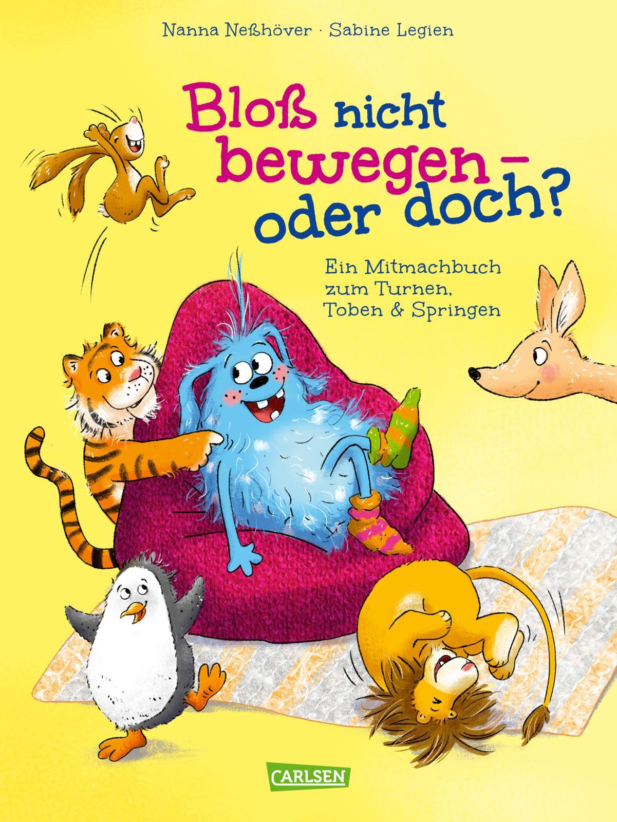 Cover: 9783551251534 | Bloß nicht bewegen - oder doch? | Nanna Neßhöver | Buch | 32 S. | 2025