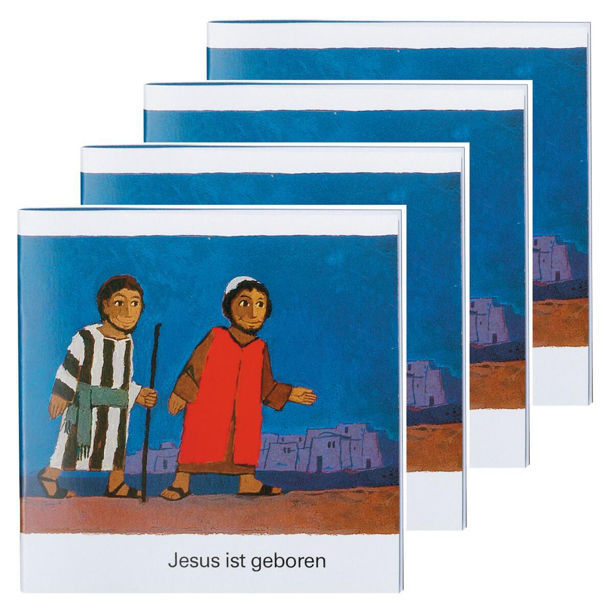 Cover: 9783438049100 | Jesus ist geboren (4er-Pack) | Hellmut Haug Kees de Kort | Taschenbuch