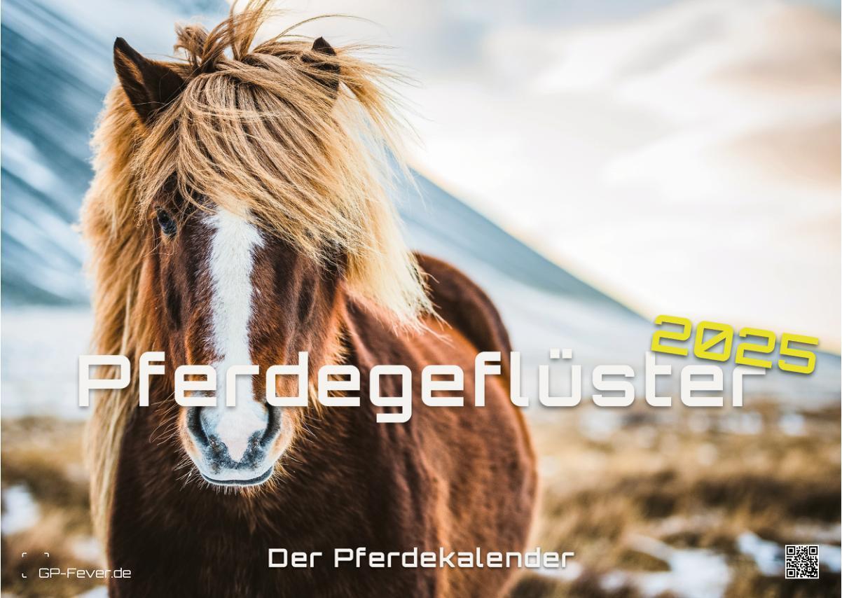 Cover: 9783986734053 | Pferdegeflüster - Der Pferdekalender - 2025 - Kalender DIN A3 | 15 S.