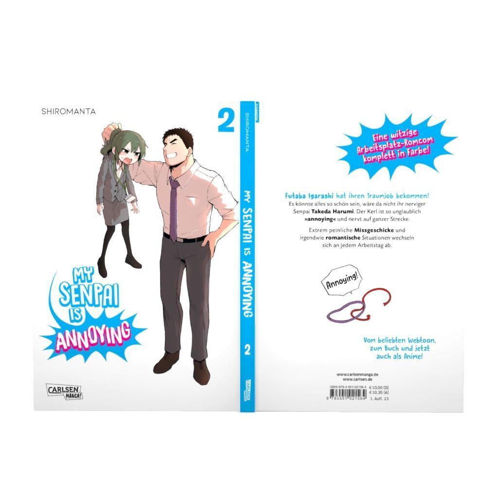 Bild: 9783551021564 | My Senpai is Annoying 2 | Shiromanta | Taschenbuch | 136 S. | Deutsch