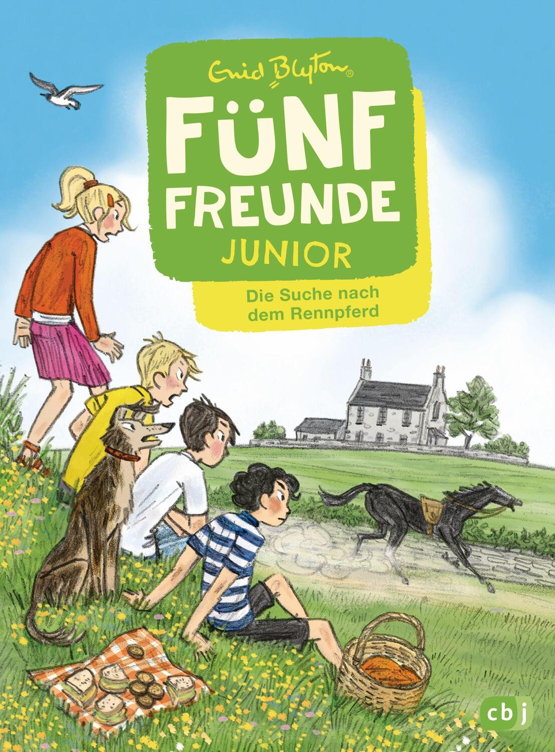 Cover: 9783570178812 | Fünf Freunde JUNIOR - Die Suche nach dem Rennpferd | Enid Blyton | cbj