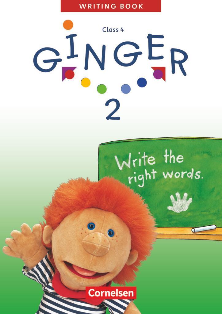 Cover: 9783464345955 | Ginger 2. My Second Writing Book. Schreibheft. Mit Lösungsheft | Kraaz