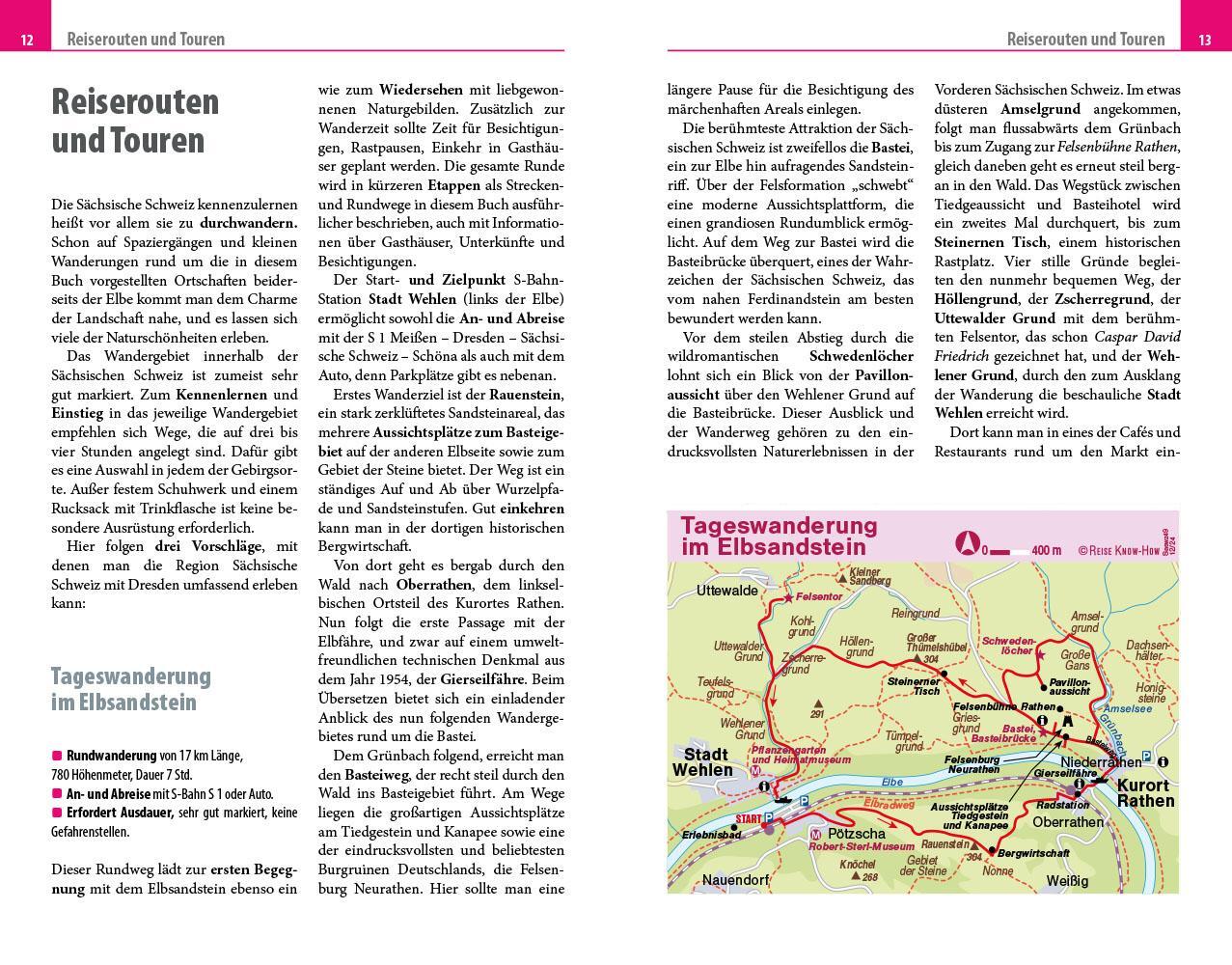 Bild: 9783831738526 | Reise Know-How Reiseführer Sächsische Schweiz mit Dresden | Krell