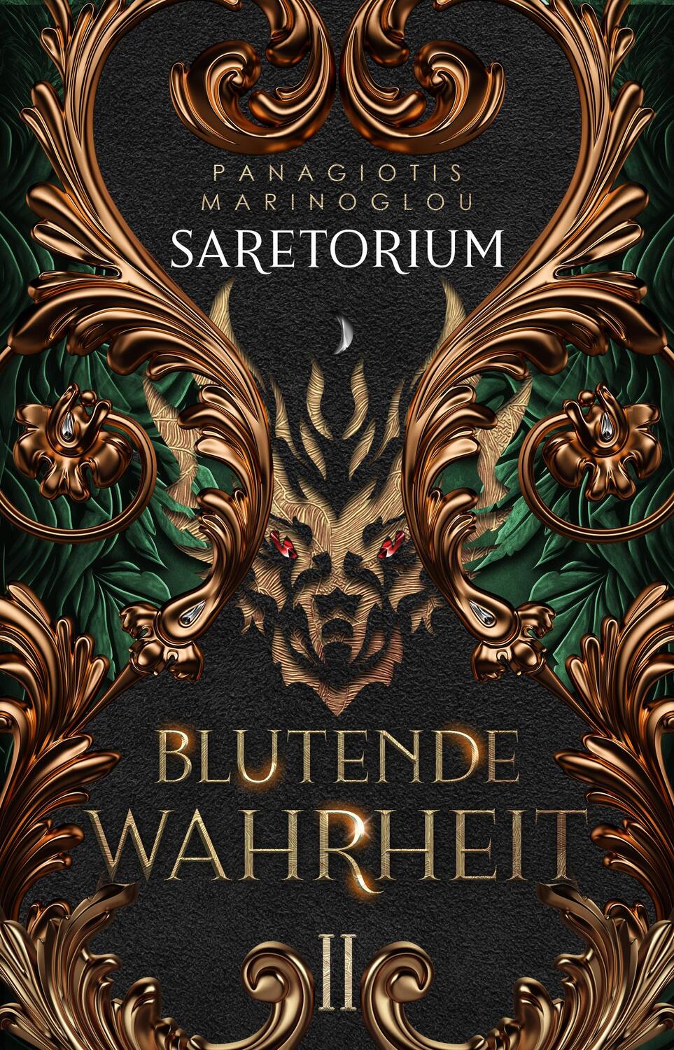 Cover: 9783987600111 | SARETORIUM: Blutende Wahrheit | Romantische High Fantasy | Marinoglou