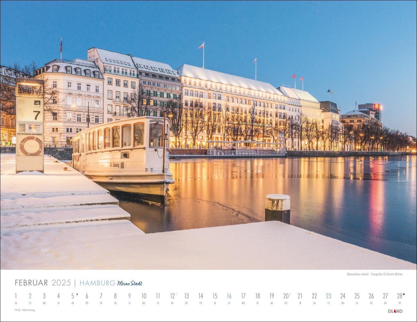 Bild: 9783964023520 | Hamburg - Meine Stadt Kalender 2025 | Eiland | Kalender | 13 S. | 2025