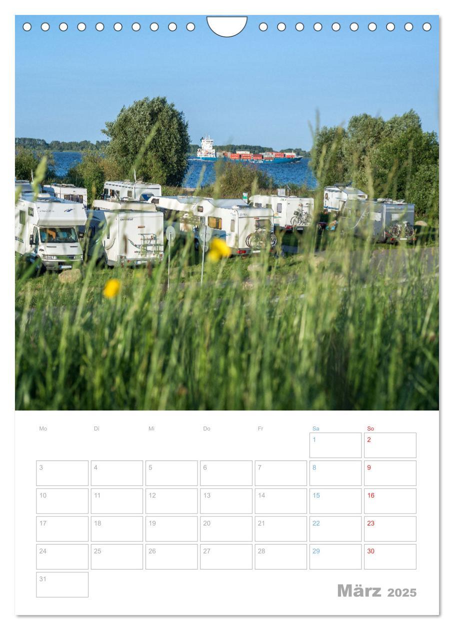 Bild: 9783435923441 | CAMPING-GLÜCK - Dein Urlaubsplaner (Wandkalender 2025 DIN A4 hoch),...