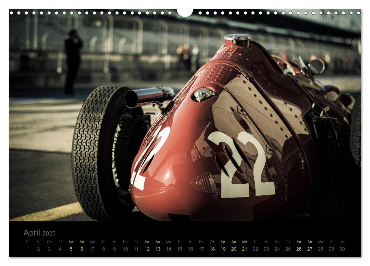 Bild: 9783435476176 | Classic Maserati Racing (Wandkalender 2025 DIN A3 quer), CALVENDO...