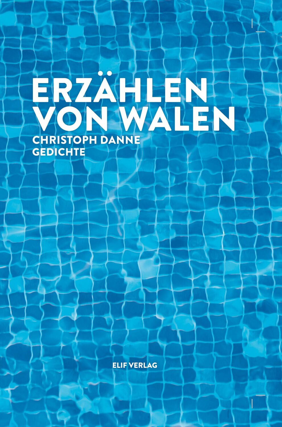 Cover: 9783946989417 | Erzählen von Walen | Gedichte | Christoph Danne | Buch | 88 S. | 2021