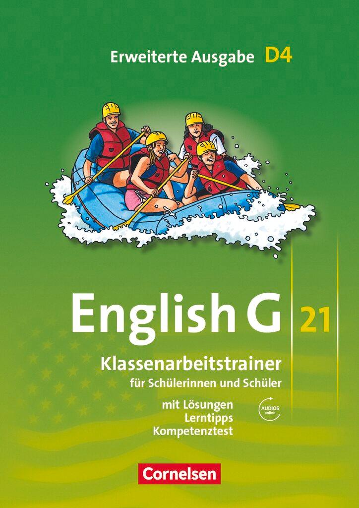 Cover: 9783060322534 | English G 21. Erweiterte Ausgabe D 4. Klassenarbeitstrainer mit...