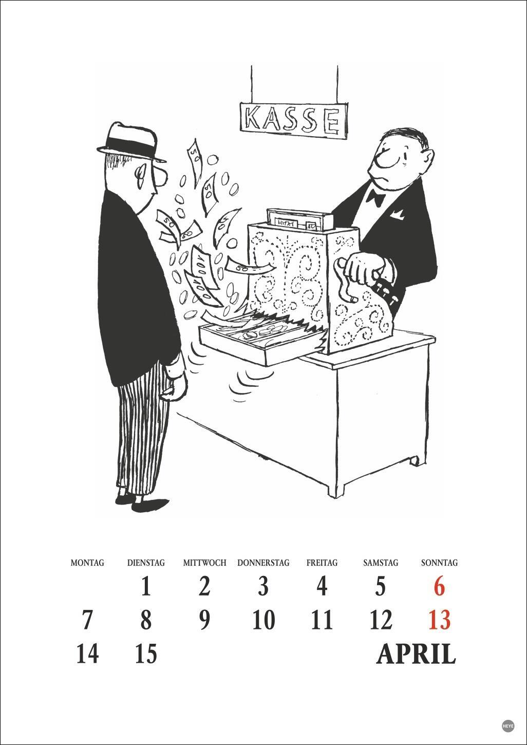 Bild: 9783756405619 | Loriot Heile Welt Halbmonatskalender 2025 | Loriot | Kalender | 25 S.