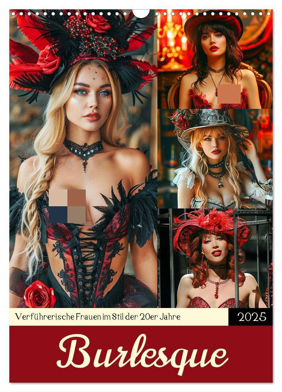 Cover: 9783457036259 | Burlesque. Verführerische Frauen im Stil der 20er Jahre...