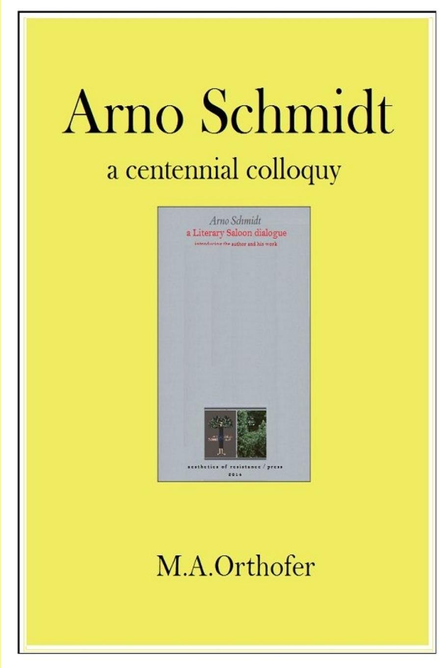 Cover: 9781312650886 | Arno Schmidt | M. A. Orthofer | Taschenbuch | Kartoniert / Broschiert