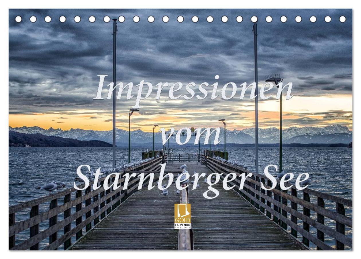 Cover: 9783435577224 | Impressionen vom Starnberger See (Tischkalender 2025 DIN A5 quer),...