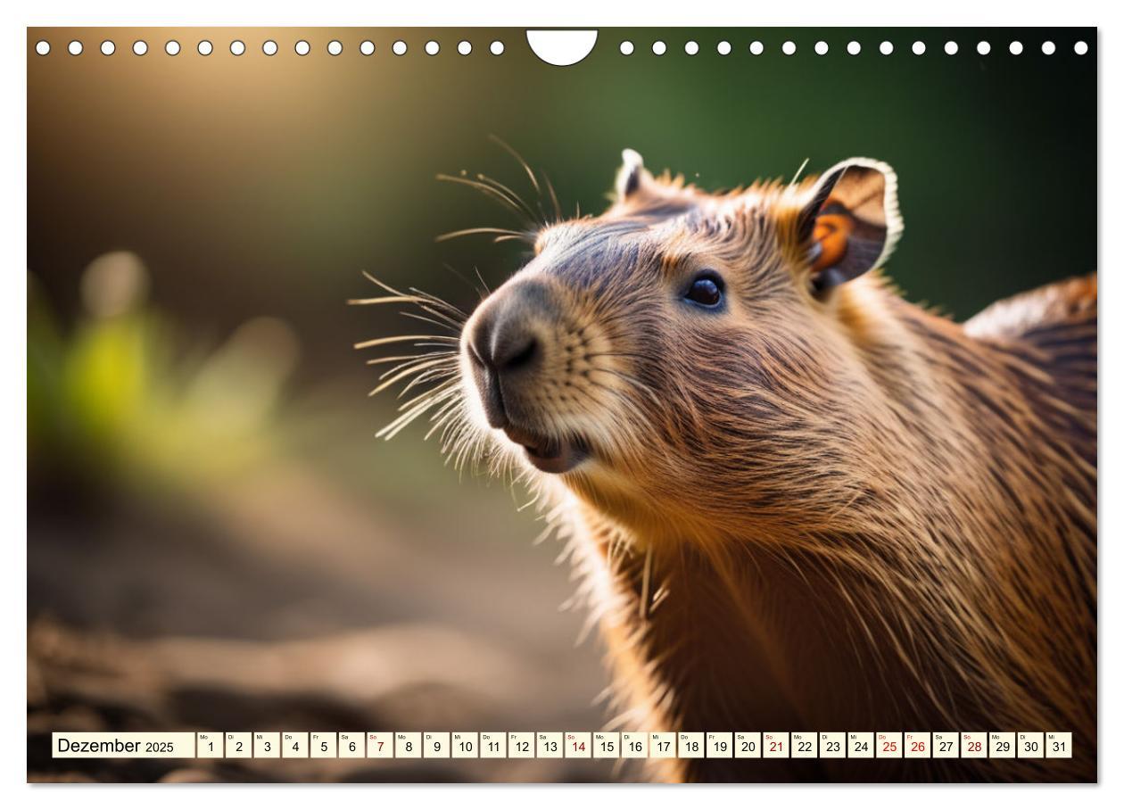 Bild: 9783457143759 | Capybaras - Wasserschweine die Herren der Gräser (Wandkalender 2025...