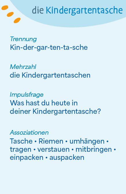 Bild: 9783960463382 | Wortschatzkärtchen: In der Kita | Esther Zulauf | Taschenbuch | 32 S.