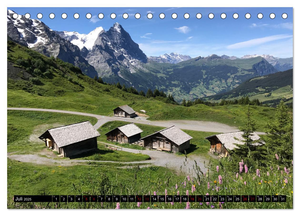 Bild: 9783383886775 | Grindelwald - Jungfrauregion Schweiz (Tischkalender 2025 DIN A5...