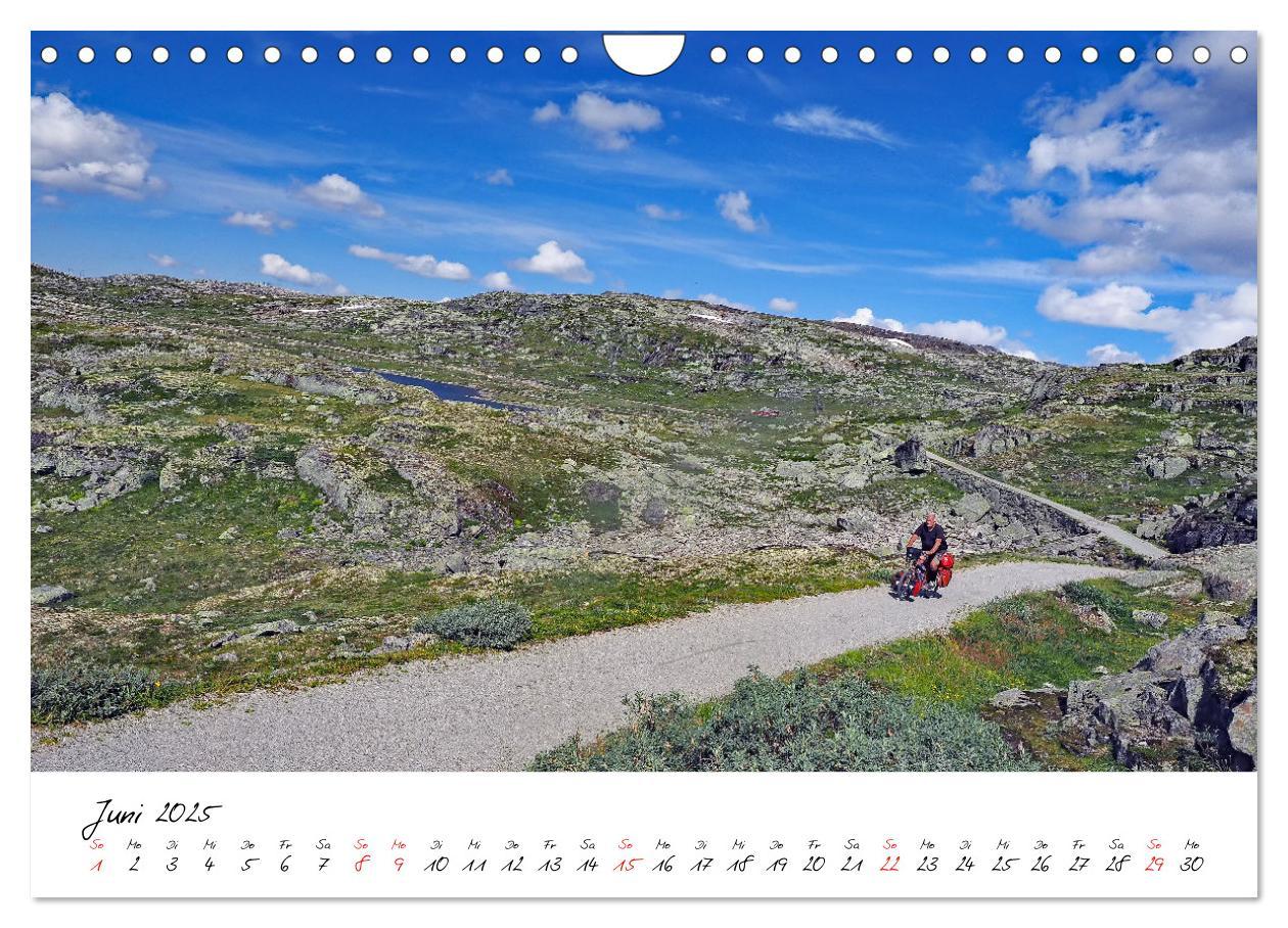 Bild: 9783435552559 | Abenteuer Radreisen (Wandkalender 2025 DIN A4 quer), CALVENDO...