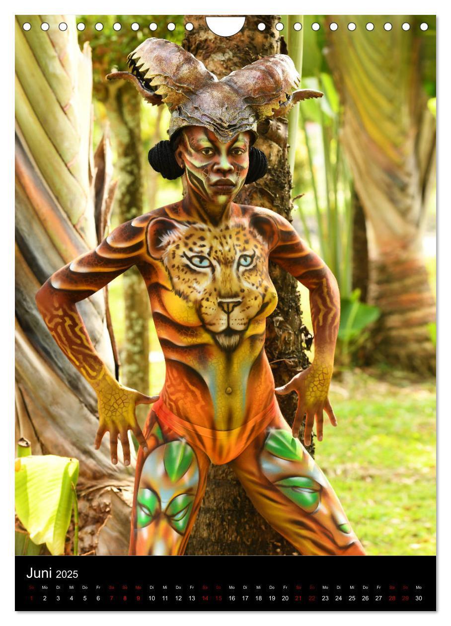 Bild: 9783435945764 | Equatorial Guinea Bodypainting Festival "Origins" (Wandkalender...