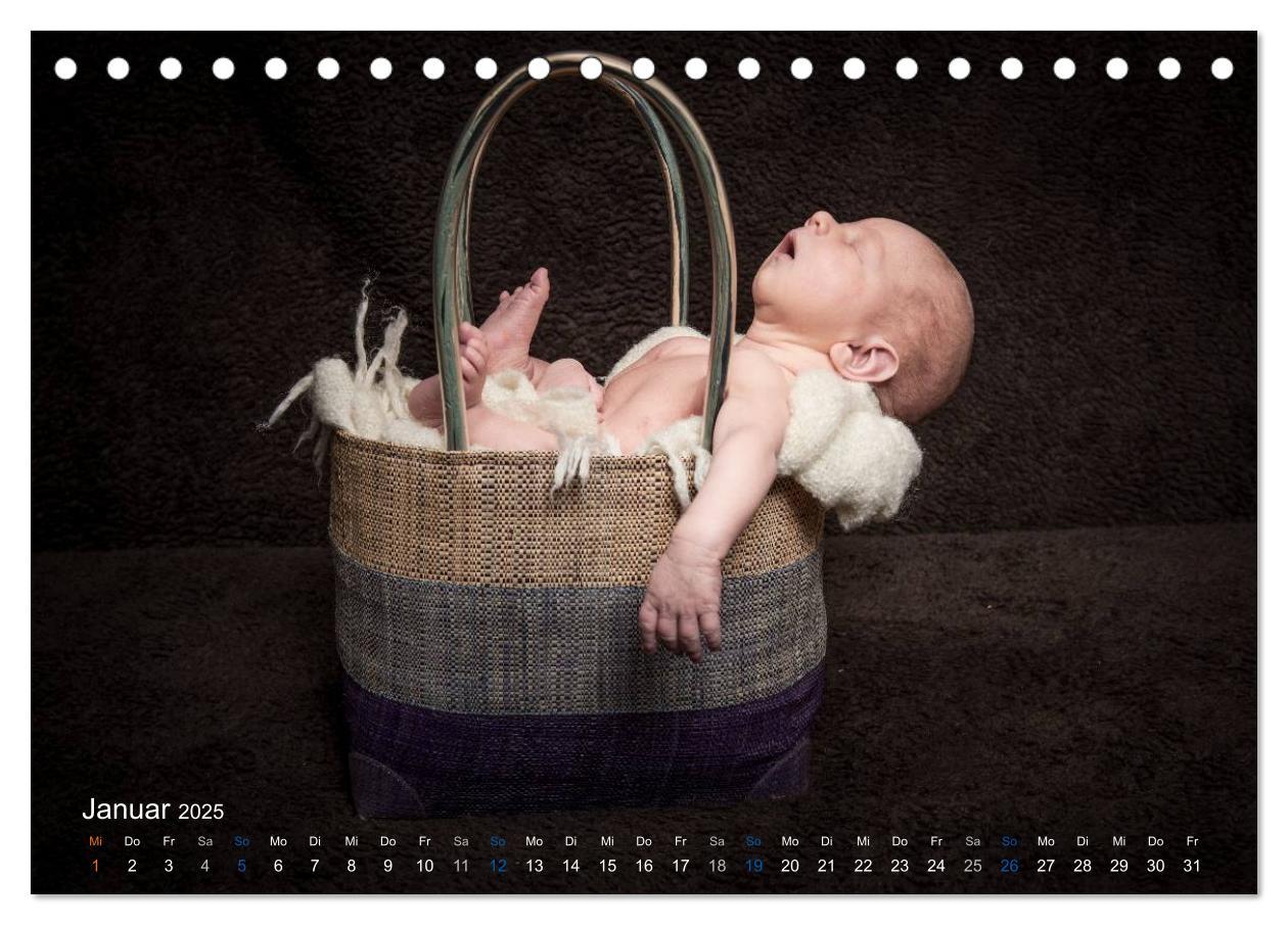 Bild: 9783435644643 | Baby - süße Träume (Tischkalender 2025 DIN A5 quer), CALVENDO...