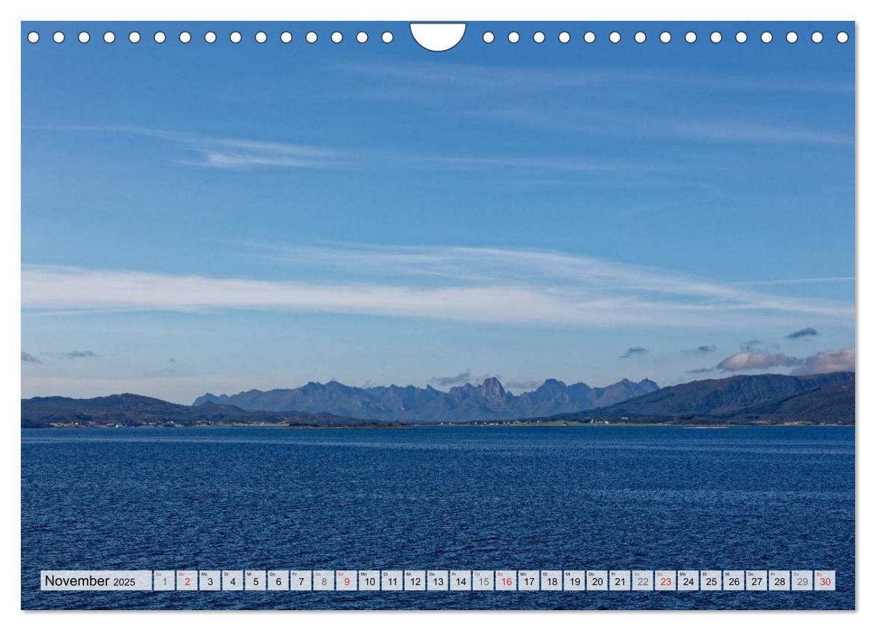 Bild: 9783435618194 | Hurtigruten - Faszination Natur (Wandkalender 2025 DIN A4 quer),...