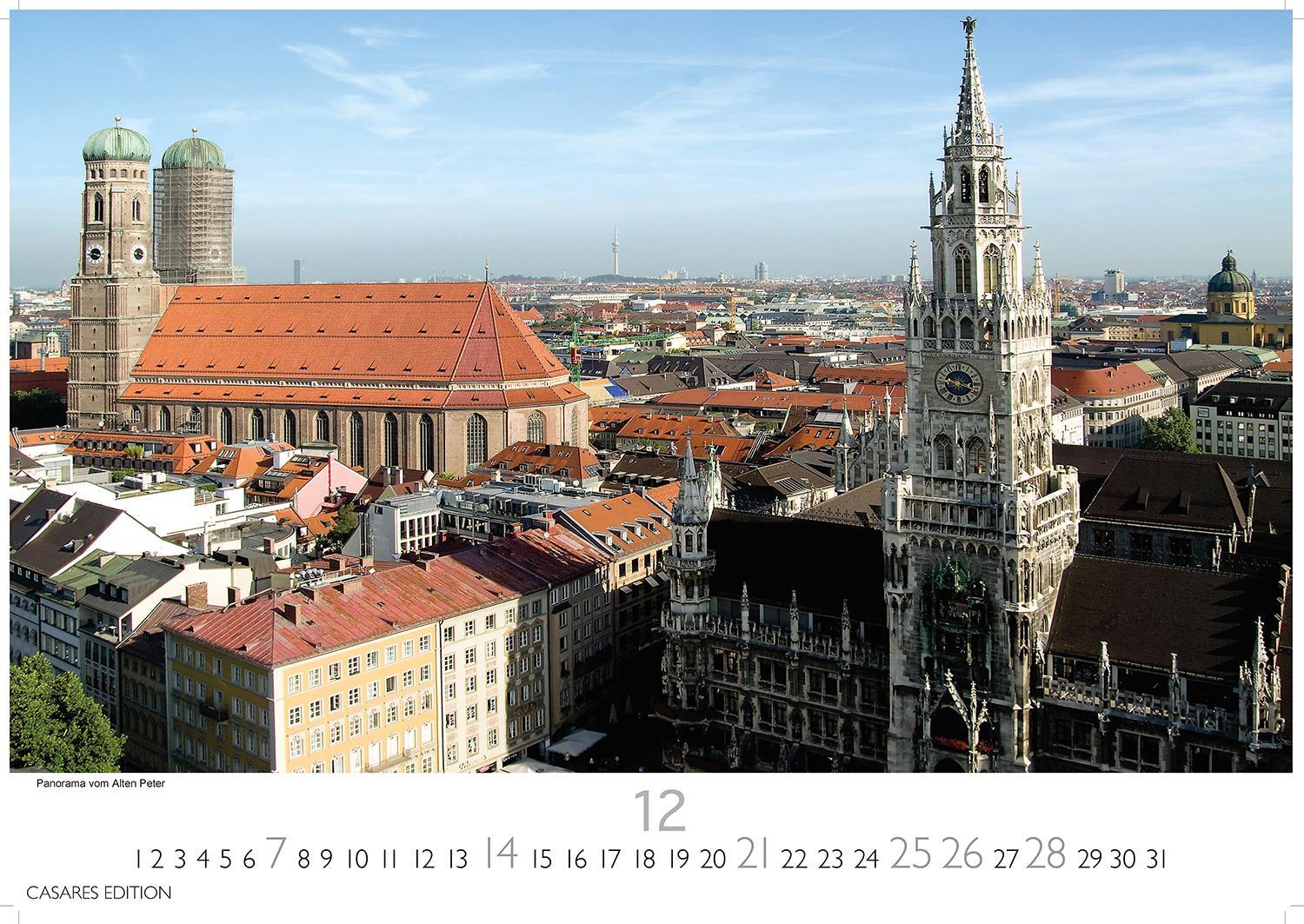 Bild: 9781835243060 | München 2025 L 35x50cm | Kalender | 14 S. | Deutsch | 2025