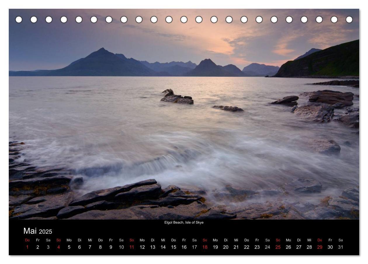 Bild: 9783435783991 | Schottland (Tischkalender 2025 DIN A5 quer), CALVENDO Monatskalender