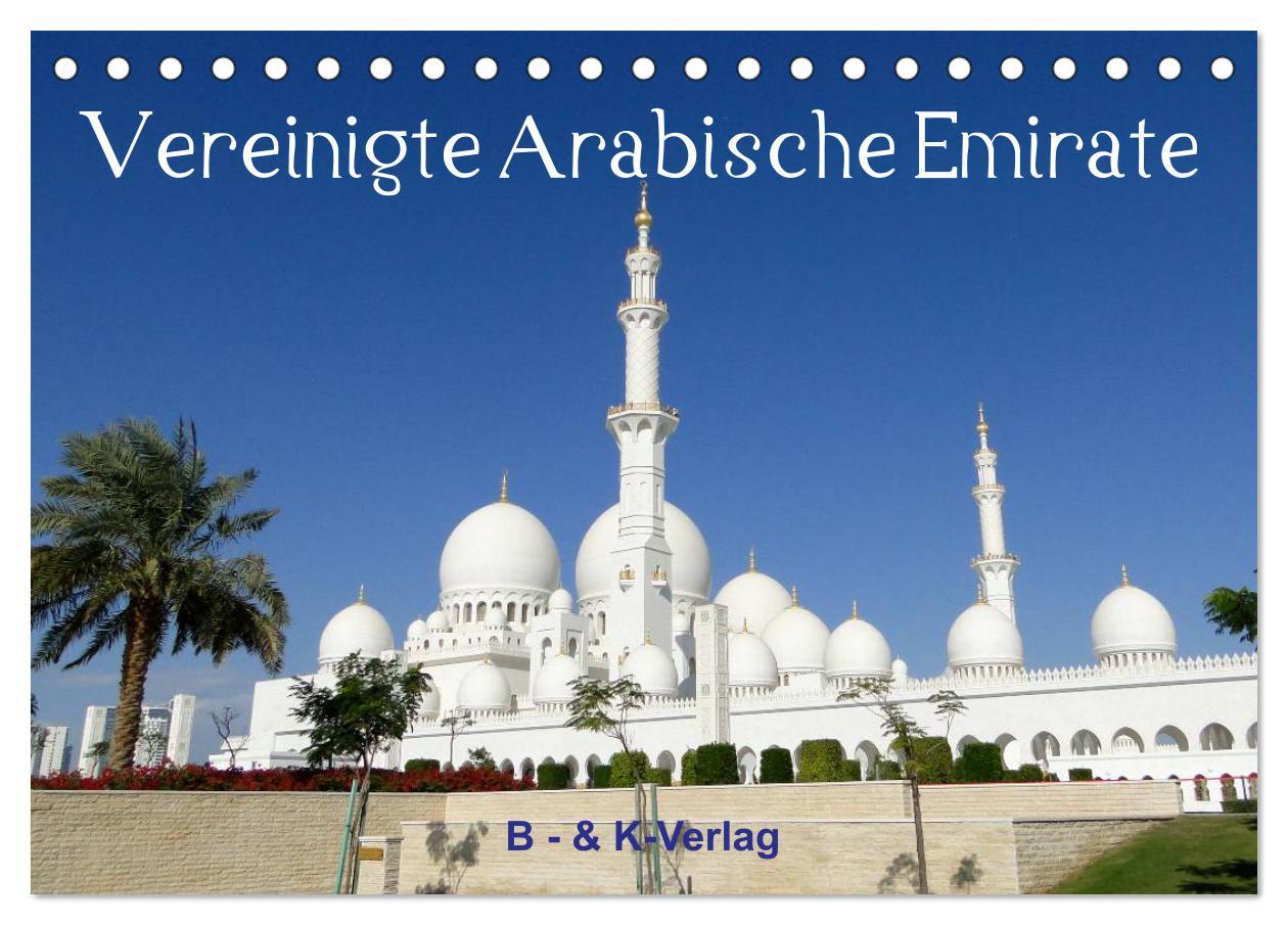 Cover: 9783435708314 | Vereinigte Arabische Emirate (Tischkalender 2025 DIN A5 quer),...