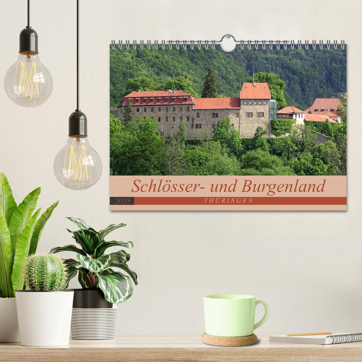 Bild: 9783435340767 | Schlösser- und Burgenland Thüringen (Wandkalender 2025 DIN A4...