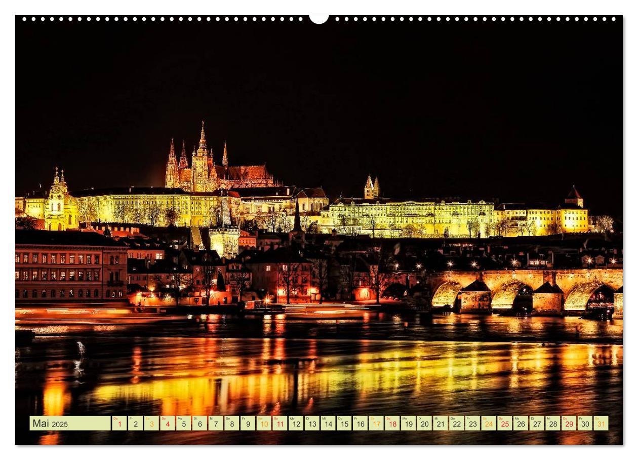 Bild: 9783435585564 | Städte der Welt - Skylines in der Nacht (Wandkalender 2025 DIN A2...