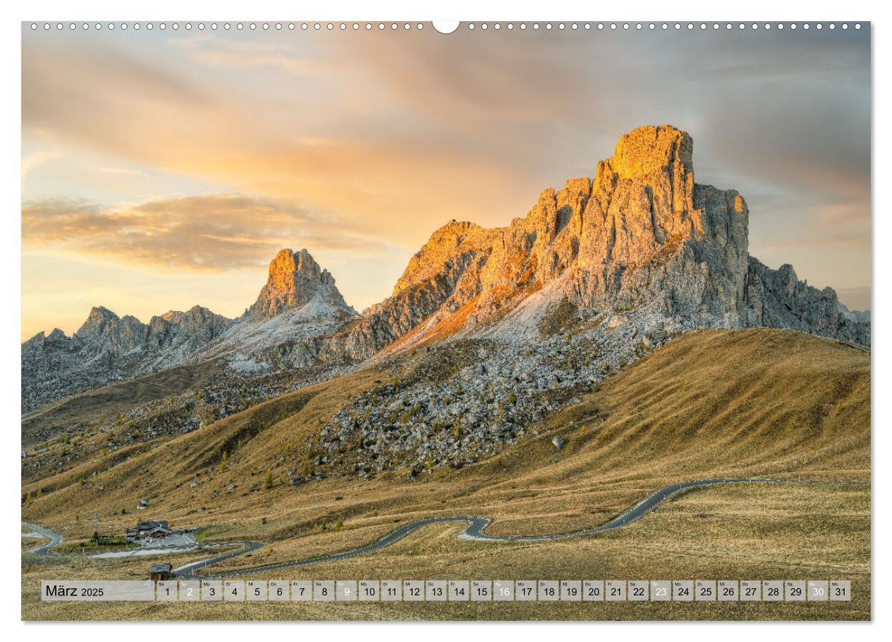 Bild: 9783383969720 | Faszination Dolomiten (Wandkalender 2025 DIN A2 quer), CALVENDO...