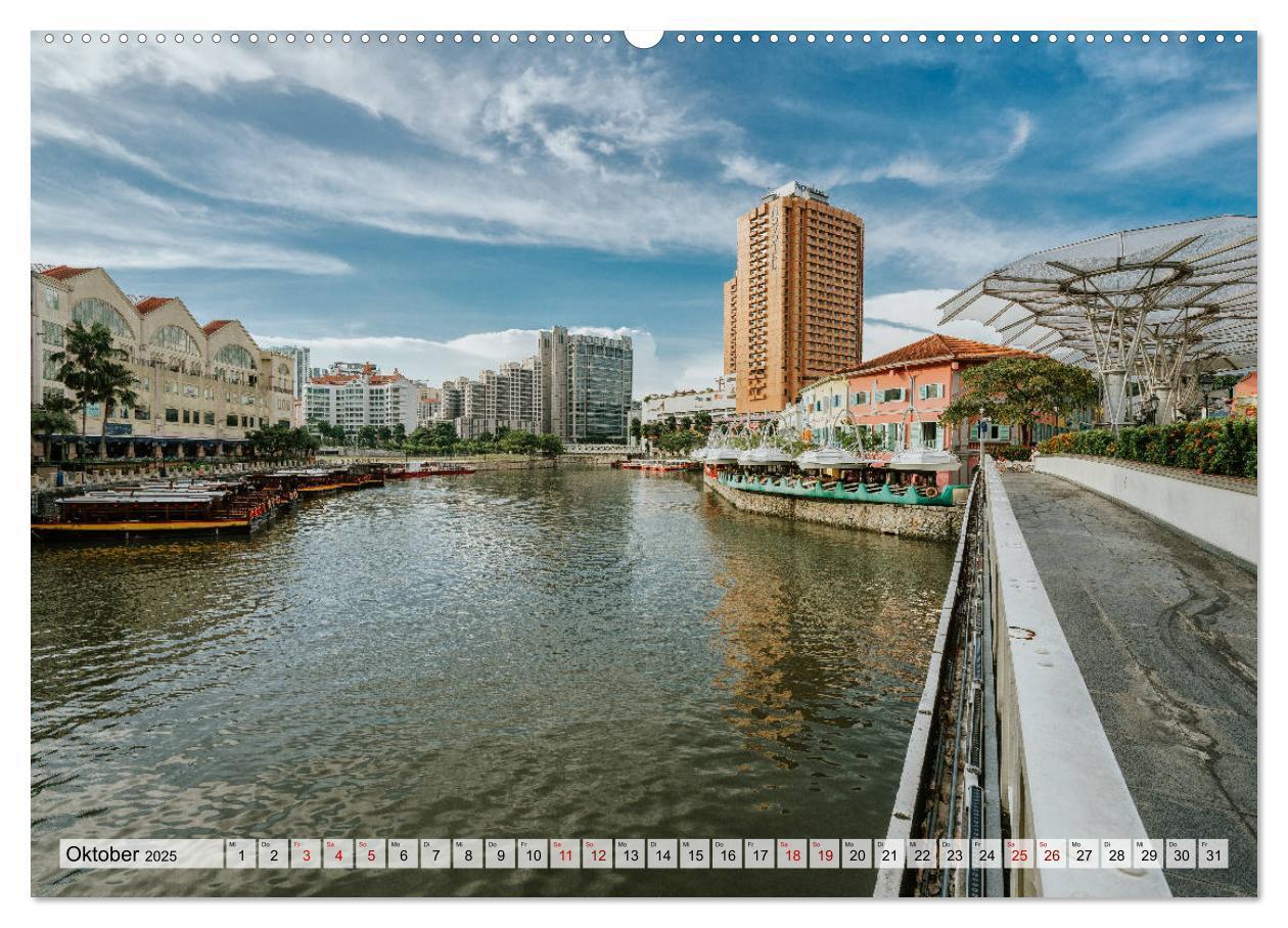 Bild: 9783435326082 | Singapur entdecken (Wandkalender 2025 DIN A2 quer), CALVENDO...