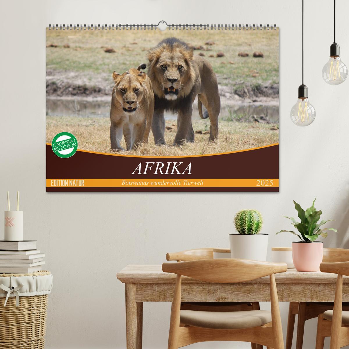 Bild: 9783435418640 | Afrika. Botswanas wundervolle Tierwelt (Wandkalender 2025 DIN A2...