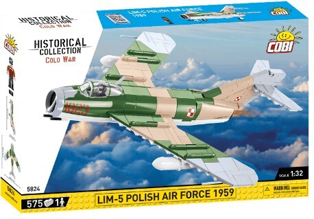 Cover: 5902251058241 | COBI Historical Collection 5824 - Lim-5 Polish Air Force 1959,...