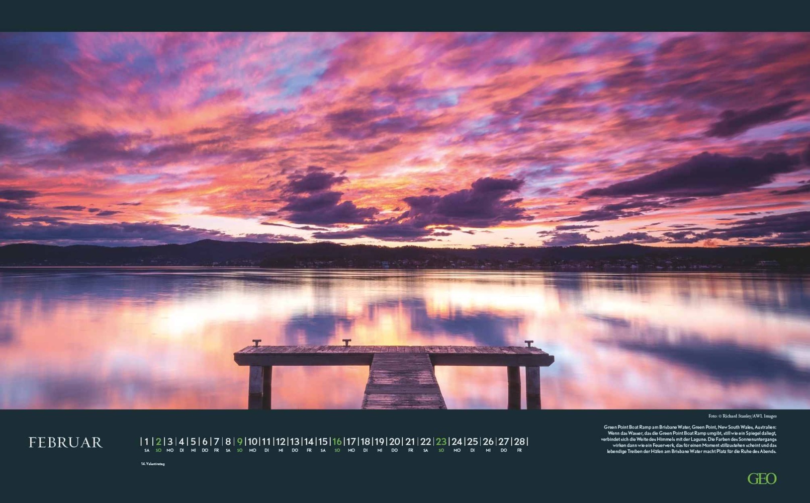 Bild: 4002725988799 | GEO - Meerblick Wandkalender 2025, 58x36cm, Posterkalender mit...