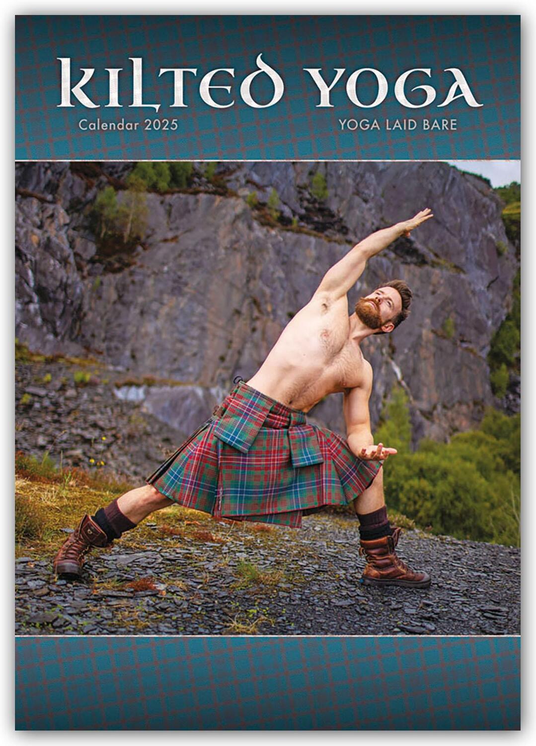 Cover: 9781529842913 | Kilted Yoga 2025 - A3-Posterkalender | Carousel | Kalender | 14 S.